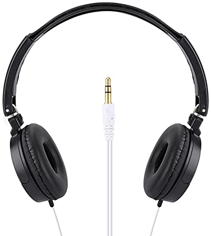 Kopfhörer über Dem Ohr Plug-in-Kopfhörer über Dem Ohr, Faltbar, Cfor OMPact, Kabelgebundenes Headset, Stereo-HiFi-Musikkopfhörer
