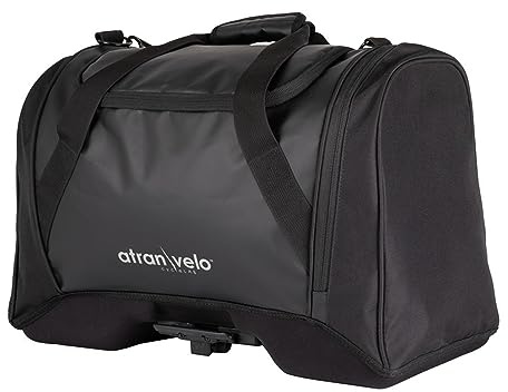 Atran System Sporttasche, Schwarz, 48x34x26 cm