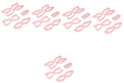 ABOOFAN 5 Sätze Bogenform Kuchen Schablone Router-vorlage Fliege-keks Fräser Für Die Holzbearbeitung Mini-schleifenfondantformen Fräser Holzbearbeitung Bonbongummis Plastik Kekse Hochzeit