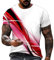 Generisch Herren T-Shirt Rundhalsausschnitt Basic, Mikrofaser, Schweißband, Seitennähte, Slim-Fit Passform Herren T Shirt Weiß