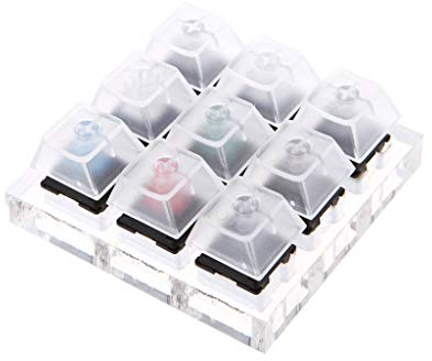 Tastaturtester-Set, mechanische Tastatur-H-Tester mit 9 Hs für MX-Tastatur-H-Tester