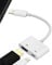 Adaptateur Lightning vers HDMI (2 en 1) pour iPhone Câble pour Apple TV pour iPad Mini AV Convertisseur Hub Connecteur 4K Écran Projecteur Adaptateur Numérique Connecteurs de Charge Appareils Moniteur