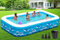 Grande piscine gonflable pour adultes, 330,2 x 182,9 x 55,9 cm, piscine familiale extra surdimensionnée pour jardin, été en plein air
