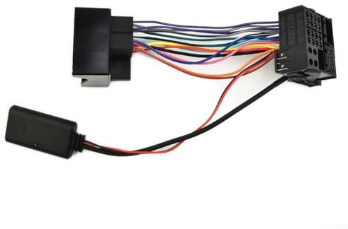 ZAMETTER Auto Bluetooth Audio Adapter BT Audios Kabel Adapter Wireless Audio Kabel Adapter Radio Navigationssystem Wireless Musik Streaming Gerät mit Musiksteuerung Kompatibel mit E39 X3 Z4 R50 R53