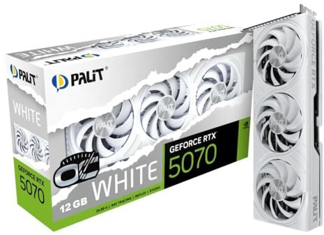 Palit RTX5070 White OC 12GB GDDR7 NE75070U19K9-GB2050W Retail