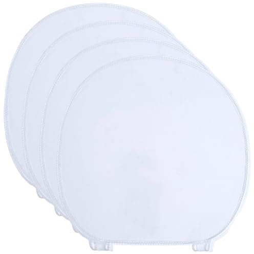 CREATCABIN 8 película Protectora Transparente para Raquetas de Tenis de Mesa, Cubierta de Mantenimiento, Accesorios de Goma Protectora de Plástico (Conexión Inferior). 16.3×16.4cm