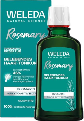 WELEDA Rosmarin Haartonikum 100ml verbesserte Rezeptur vegan Bio Kopfhaut