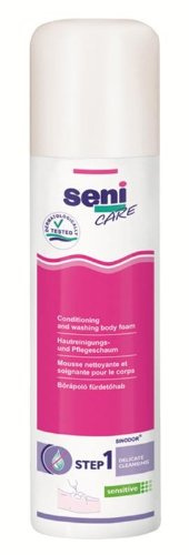 Pflegeschaumspray Seni Care 500ml, Hautpflege, Dusch- und Bademittel