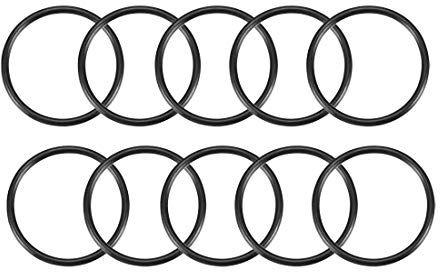 sourcing map Joint Torique 48mm OD 42mm ID 3mm Largeur Métrique Nitrile Caoutchouc Joint Étanchéité Paquet de 10