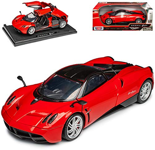 Motormax Pagani Huayra Coupe Rot 1/18 Modell Auto