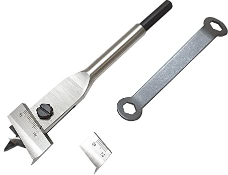 Kanzawa K-302 Adjustable Spade Boring Bit: 22mm - 76mm Diameter