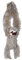 Wild Republic 16387 - Hanging Sloth, Hängendes Plüsch Faultier mit Klettverschlüssen, 44 cm, Braun, Dreifingerfaultier