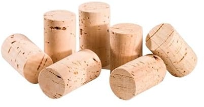 100 Stück Steril Korken 38 x 24 mm SUPER Klasse Premium Naturkorken, Hochwertige, lebensmittelechte Weinkorken für sicheren Flaschenverschluss Ideal für professionelle Winzer und Hobbyweinmacher