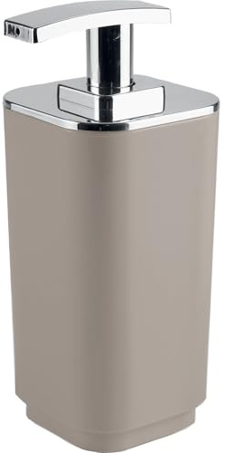 Gedy Seventy Seifenspender, Beige, 6,5 x 6,5 x 16 cm