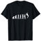 Tennis Spieler Tennisschläger Tennis Evolution T-Shirt