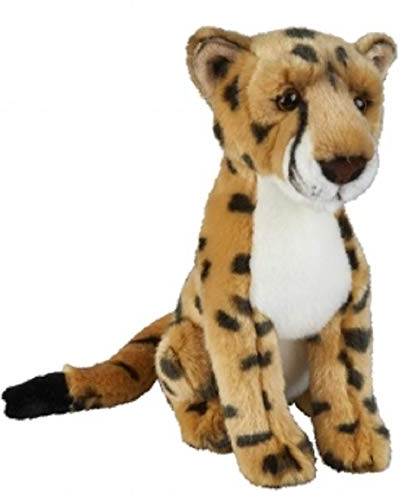 Ravensden Plüschtier Gepard sitzend 28 cm