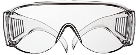 Viwanda Schutzbrille faltbare Sicherheitsbrille hohe Schlagfestigkeit für Baustellen, Werkstätten, Labore, Kliniken staubdicht kratzfest leicht, transparent CE EN166, ANSI Z87.1