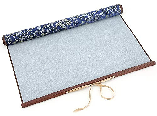 ANCLLO Panno di scrittura ad acqua panno magico cinese carta d'acqua riutilizzabile strumento di pratica calligrafia cinese senza inchiostro