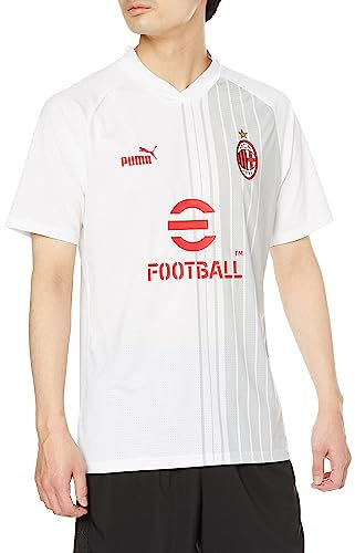AC Milan 769274 Prematch Jersey T-Shirt Men's White-Tango Red M