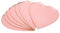 8 Pièces Assiettes de Fête, Assiettes Noel Assiettes en Papier en Forme de Coeur Fête des Mères Saint Valentin Fête de Mariage Fournitures Vaisselle Décoration(Rose)