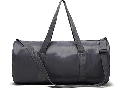 KLZUOPT Wanderrucksack, wasserdicht, Outdoor, für Männer, Yoga, Seesack, Sporttasche, Training, Sporttasche, Männer und Frauen, Fitness-Taschen, Reise-Schulterhandtasche (Farbe: Schwarz)