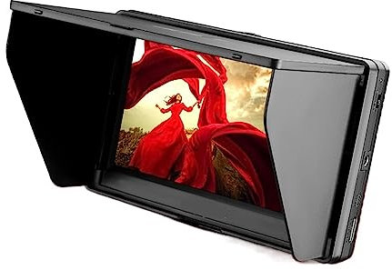 Moniteur De Terrain, DC-70 II 7 DSLR Camera Field Monitor 4K AV Input IPS HD 1024x600 LCD Display Video Assist,Moniteur Portable