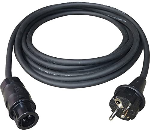 2x doitBau Anschlusskabel Balkonkraftwerk Betteri BC01 auf Schuko 1m Solaranlage Mikrowechselrichter Einspeisekabel Stecker Verlängerung DEYE Anschlussleitung Verbindungskabel Netzanschluss Adapter