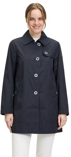 Betty Barclay Damen Kurzmantel mit Taschen 44, Dunkelblau