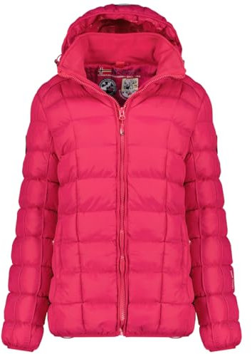 Geographical Norway Babette Lady Short Parka da Donna, Rose Flash, S