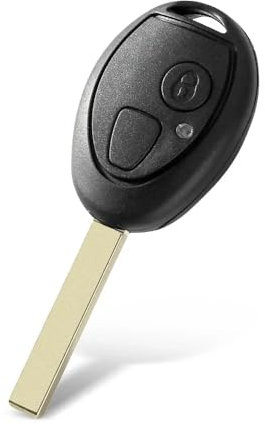 Kesiku Land Rover Key Fob Replacement for Land Rover 75 MG ZT Mini Hatch R50 Discovery 2 TD4 TD5 Remote Car Key Cover Case, Mini Hatch Key Fob, MG ZT Key Fob - 2 Buttons