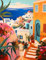 CICISTORY Peinture par Numéros Adulte DIY Adulte Peinture par Numéros Adulte Peinture par Numéros Kits sur Toile Mer Acrylique Aquarelle Peinture 40x50cm sans Cadre