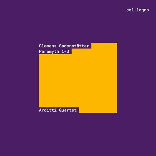 Clemens Gadenstatter: Paramyth 1-3