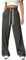PINSPARK Jogginghose Damen Sporthose Lang Baggy Traininghose High Waist Freizeithose Lockere Sweatpants mit Elastischem Bund Weites Gerades Bein Yoga Gym Hose Laufhosen Dunkelgrau XL