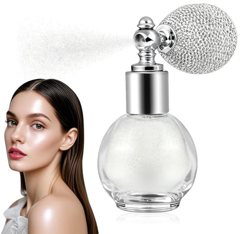 Glitzer Spray für Haare und Körper, Schimmer-Highlighter Make-up | Funkelndes Kosmetik-Finish, Glanzeffekt für Gesicht und Dekolleté bei Festivals, Partys, Karneval und Fotoshootings