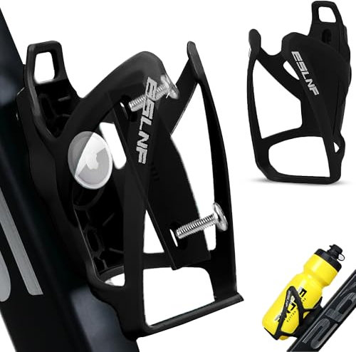 ReFind AirTag Bike Bottle Holder with Hidden Apple AirTag Holder Compartment. Dust & Waterproof Bicycle Bottle Cage. Strong & Light Bike Tracker for Cyclists. GPS Tracker Anti-Theft (No P09 Tracker)