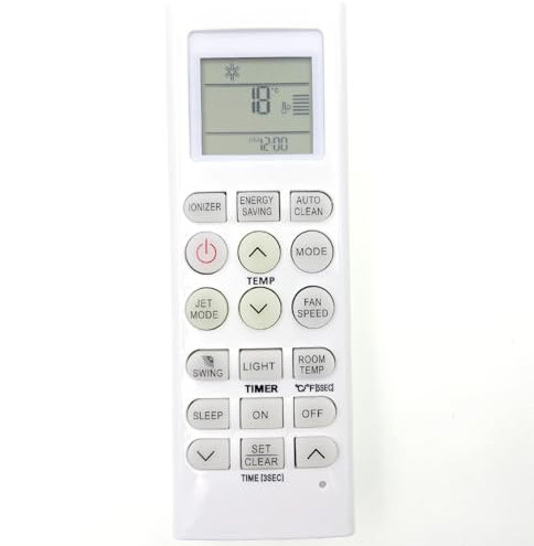 XINFUTE AKB73456114 - Mando a distancia para aire acondicionado LG S09SWC ASNH24GC AMNW07GR