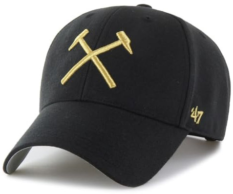 '47 Brand Relaxed Fit Cap - West Ham United schwarz Gold