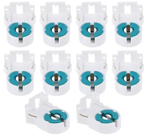 Artibetter 10 Stücke T8 Leuchtstoffröhre Lampenfassung Halter Kunststoff Lampensockel Für Led-röhrenlampen Lampe Grabstein Für Home Offices