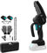 Cecotec Scie à Élaguer 4 (10 cm) à Batterie 21 V MontanaForce 4000 Hand. 400 W, Vitesse 25 000 tr/min, Graisseur à Bouton, Comprend 2 Batteries Nexus, Mallette, Chaîne de Rechange et Accessoires