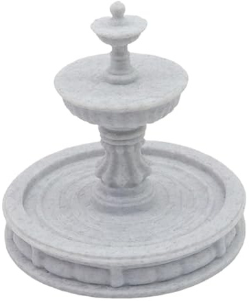Milageto Fontaine décorative miniature, ornement de, accessoires miniatures, décoration de jardin féérique, décoration de plante en pot, ornement 5,5