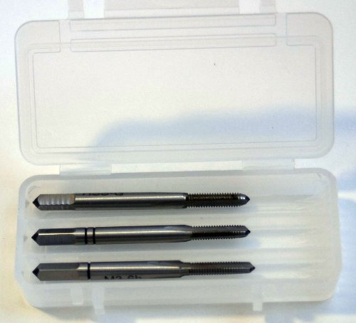 Hand-Gewindebohrer Set Satz (3Stk) M2,5 x 0,45 HSS DIN352 Links Linksgewinde NEU & Original M2,5x0,45