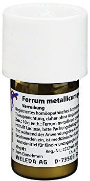 Ferrum Metallicum Praep. D 6 Trituration, 20 g