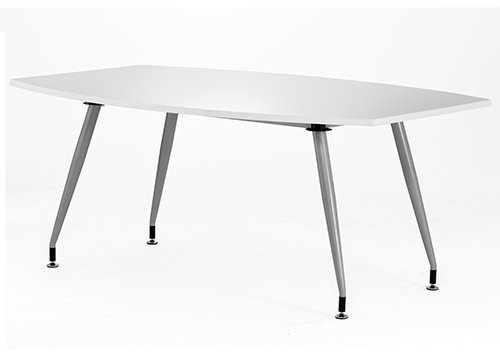 Hi-Gloss I000730 Boardroom Table - White