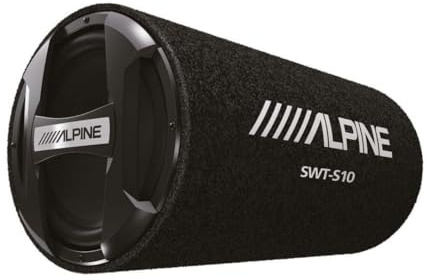 Alpine SWT-S10 1200W Max (250W RMS) Singolo Subwoofer sigillato da 10.