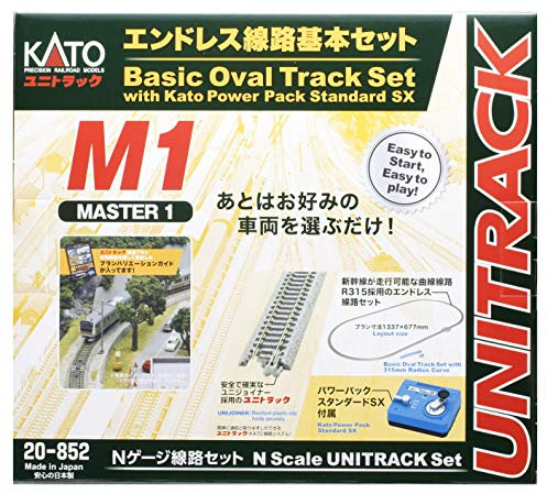 Kato 20-852 Unitrack (BM1) Basic Oval Track Set w/Controller