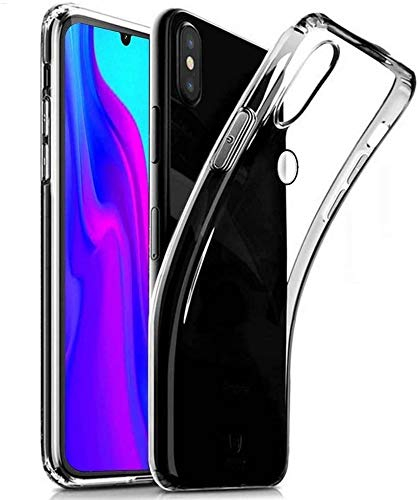 REY - Pack 3X Transparent Silikonhülle TPU für ZTE Blade V10, Handyhülle Premium Kratzfest TPU Durchsichtige Schutzhülle, Ultradünne 0,33 mm
