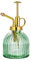 Yardwe - 1 regadera de cristal para plantas de estilo vintage con pulverizador de agua para plantas de interior para plantas suculentas, para jardín, plantas, limpieza (transparente + dorado)
