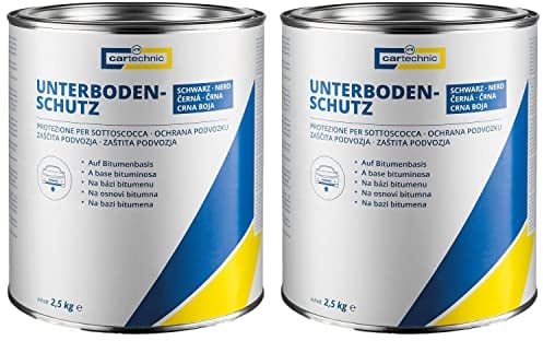 CARTECHNIC 2X Unterbodenschutz Steinschlagschutz Rostschutz Rost Bitumen 2,5 kg