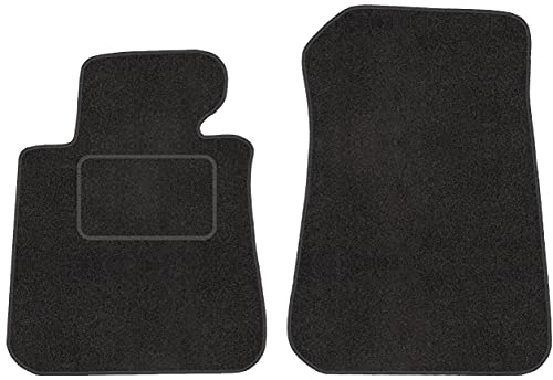 Vorne Velour Fußmatten Satz für BMW 1 E81/E82/E87/E88/F20/F21-2-teilig - Passgenau