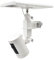 Aobelieve 2-in-1 Gutter Mount for Ring Solar Panel, Stick Up Cam Battery and Spotlight Cam Battery, White
